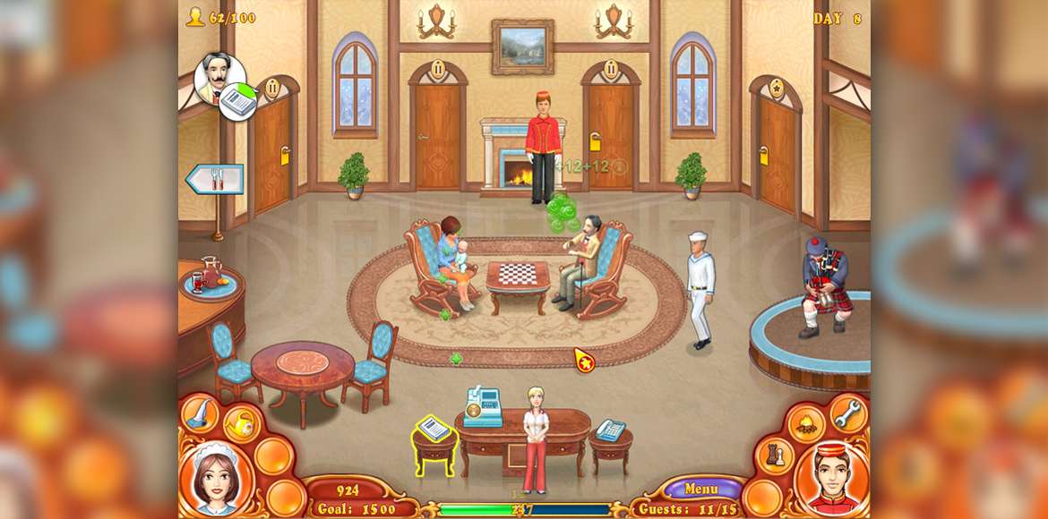 Janes Hotel Mania - 🕹️ Online Game