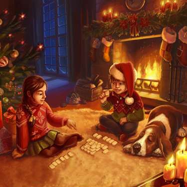 Mahjong Games - Mahjong Christmas 2