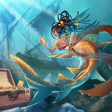 Card Games - Maidens of the Ocean Solitaire