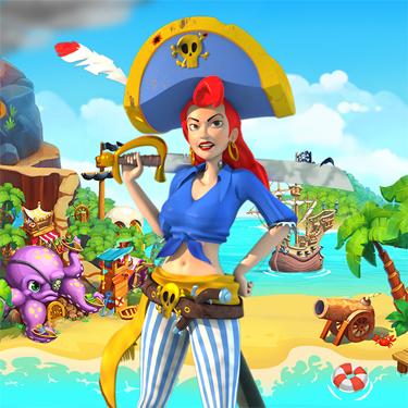 Top Played Windows Games - Match Three Pirates 2