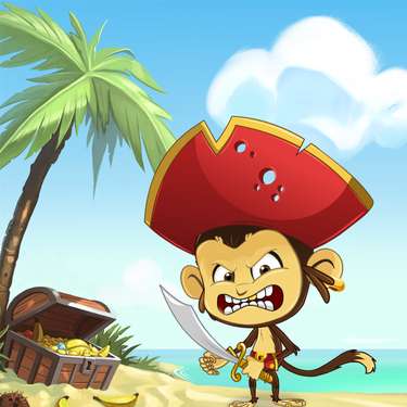 Match 3 Games - Monkeys Ahoy!