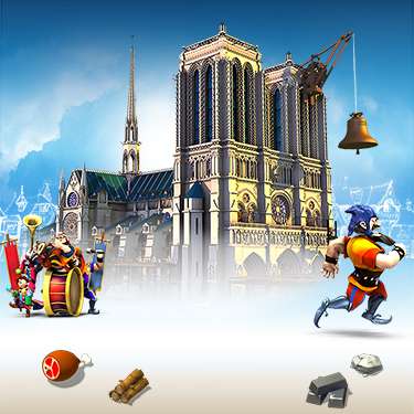 Resource Management Games - Monument Builders - Notre Dame