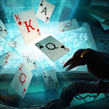 Card Games - Mystery Solitaire The Black Raven