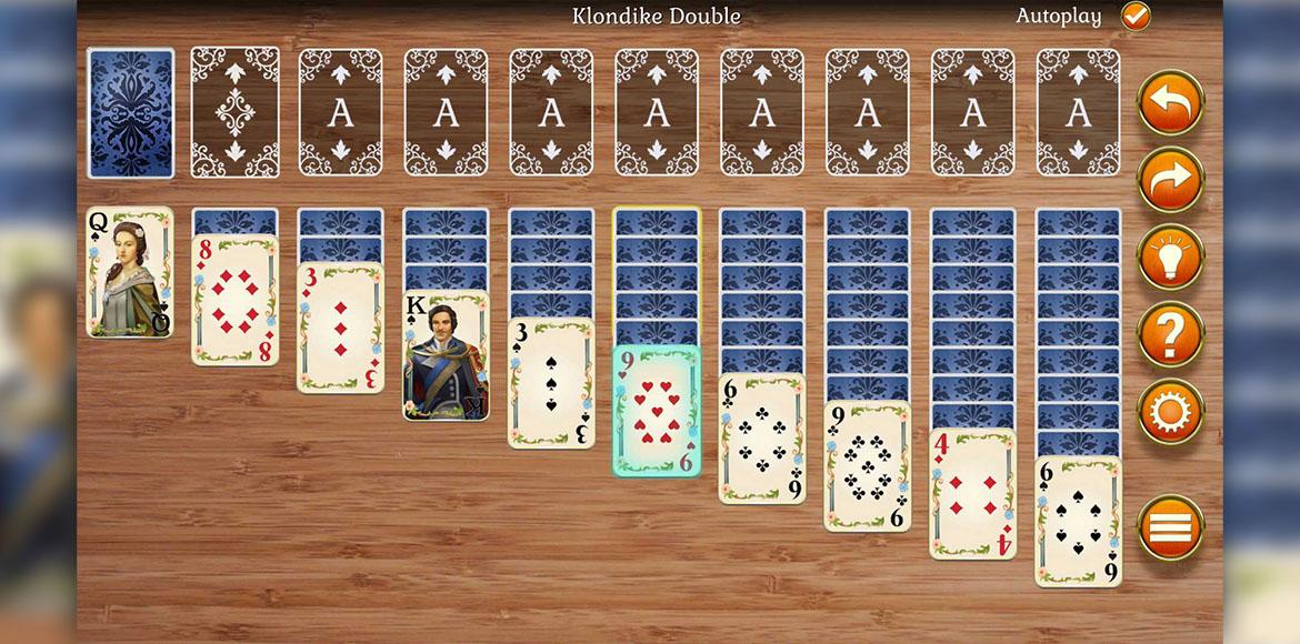 Klondike solitaire by Karlslund Games