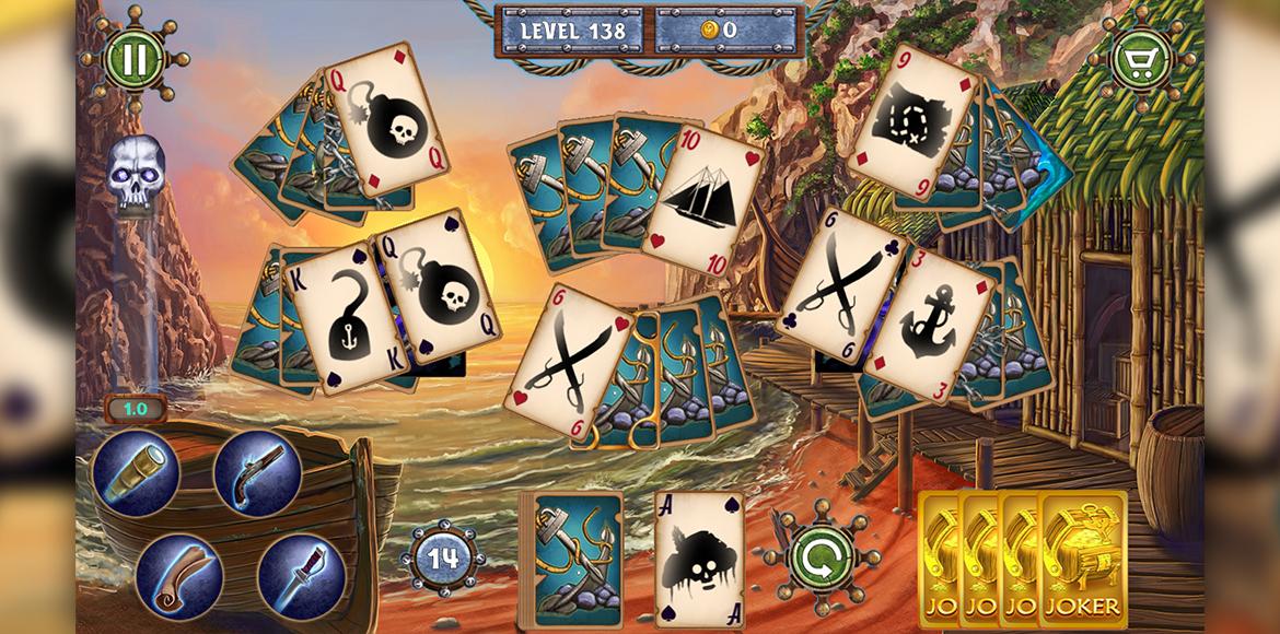 Pirate Solitaire - Play Online on