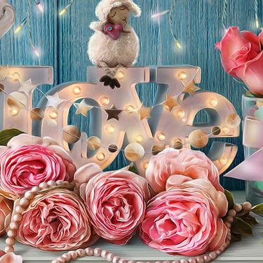 Rainbow Mosaics - Helper's Valentine