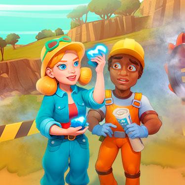 Time Management Games - Rescue Team - Mineral Of Miracles Collector's Edition