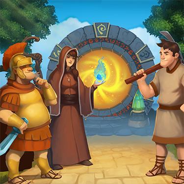 Time Management Games - Roads of Rome - Portals Collector's Edition