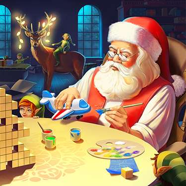 Puzzle Games - Santa's Toy Factory Nonograms