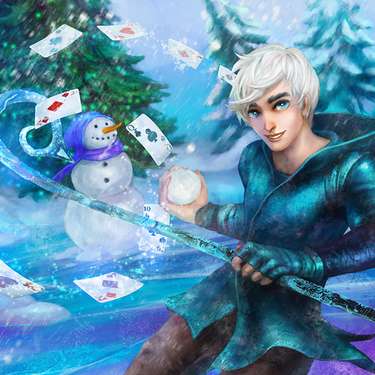 Card Games - Solitaire Jack Frost Winter Adventures 2