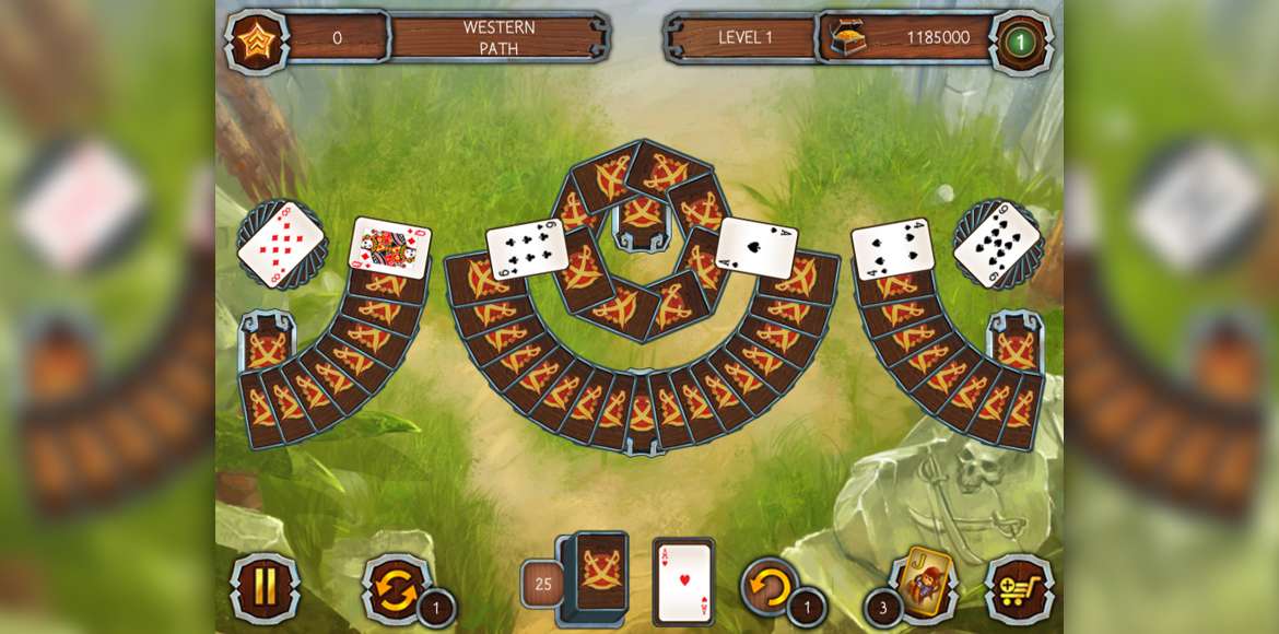  Solitaire: Legend of the Pirates [Download] : Video Games