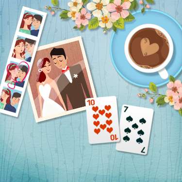 Card Games - Solitaire Match 2 Cards Valentine's Day