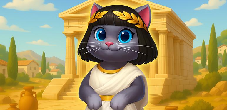 GameHouse Exclusive Games - Sort Pawzzle 2 - By the Purrthenon Collector's Edition