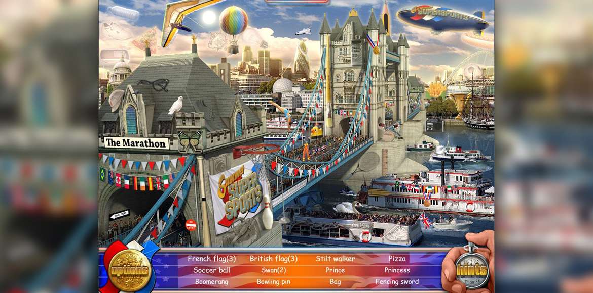 Summer Super Sports : Hidden Object PC Downloadable Game