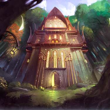 Card Games - The Far Kingdoms - Sacred Grove Solitaire