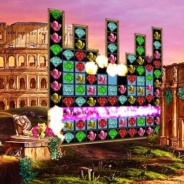 Match 3 Games - Treasures of Rome