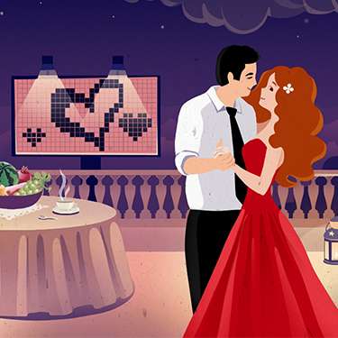 Puzzle Games - Valentine's Day Griddlers 2