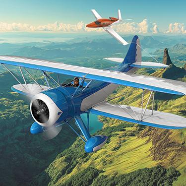 Weekend Solitaire Airplanes