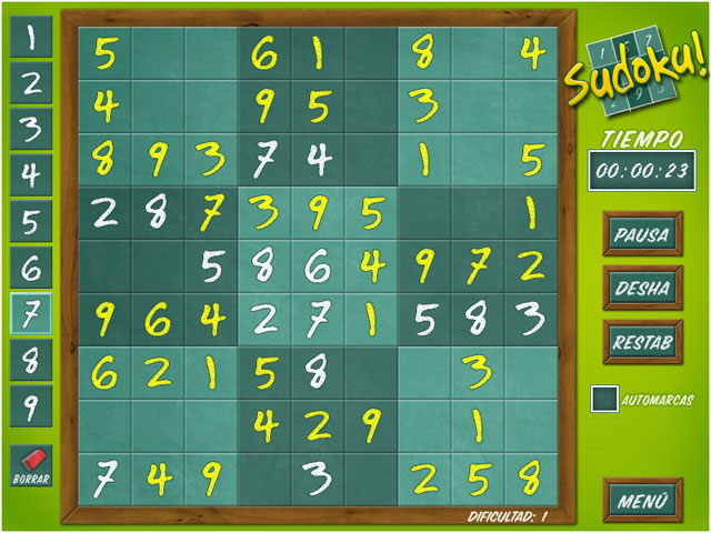 Recomendado Comprensión trigo Juegos de Sudoku online - Juegos de Sudoku online gratis en Zylom