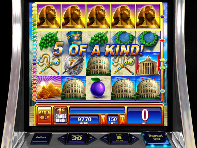 slot machine rome and glory