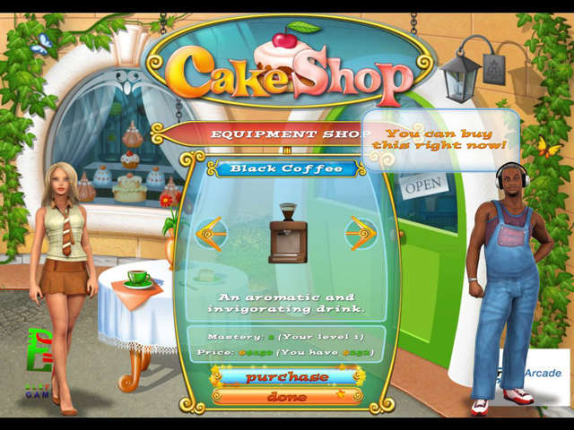 cake shop play online