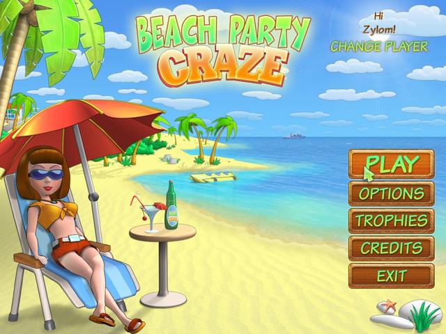 beach party craze game