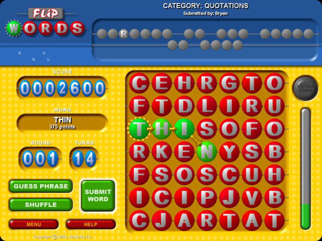 flip words online game