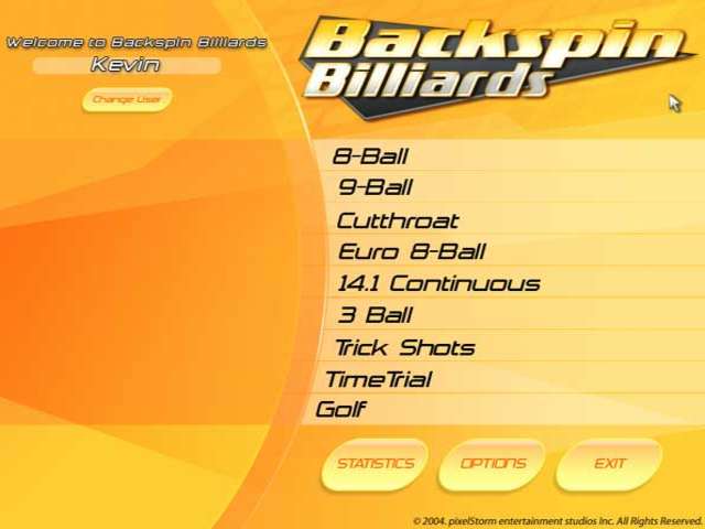 backspin billiards complet