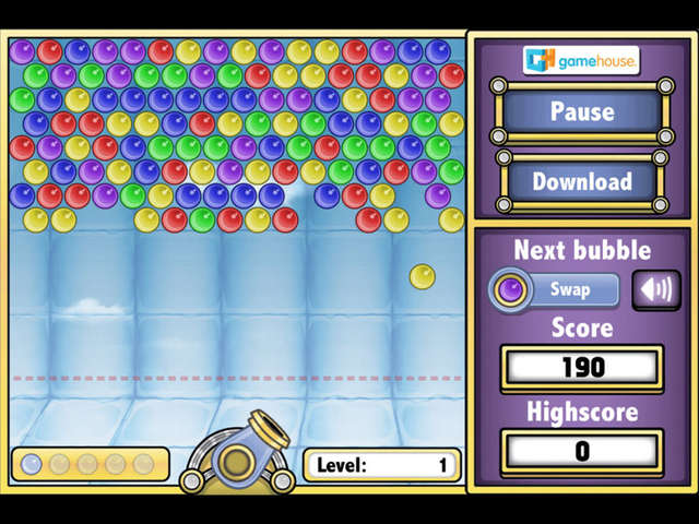 free online bubble shooter games